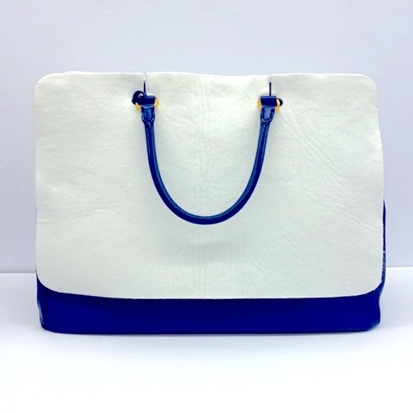 Prada Galleria Cobalt Blue Saffiano Leather Tote - Picture 6 of 13